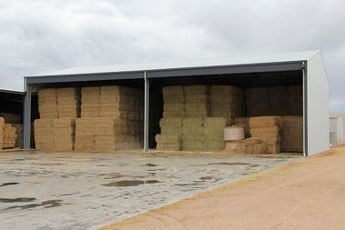 hay sheds
