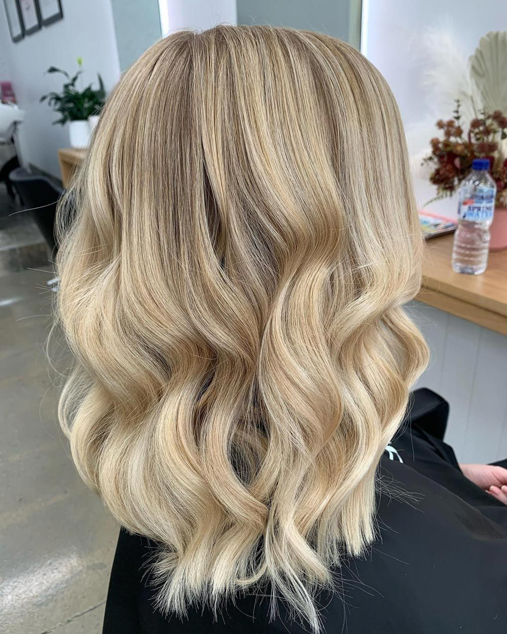 Blonde On Medium-Length Hair