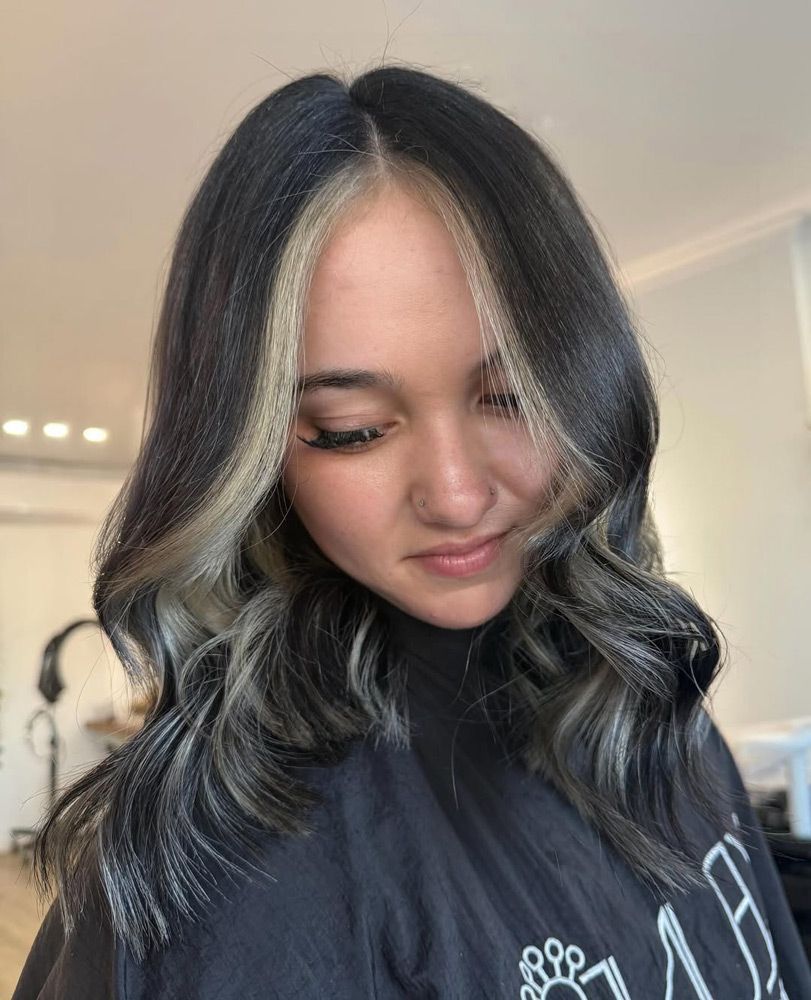 Gray Ombre Balayage Hair