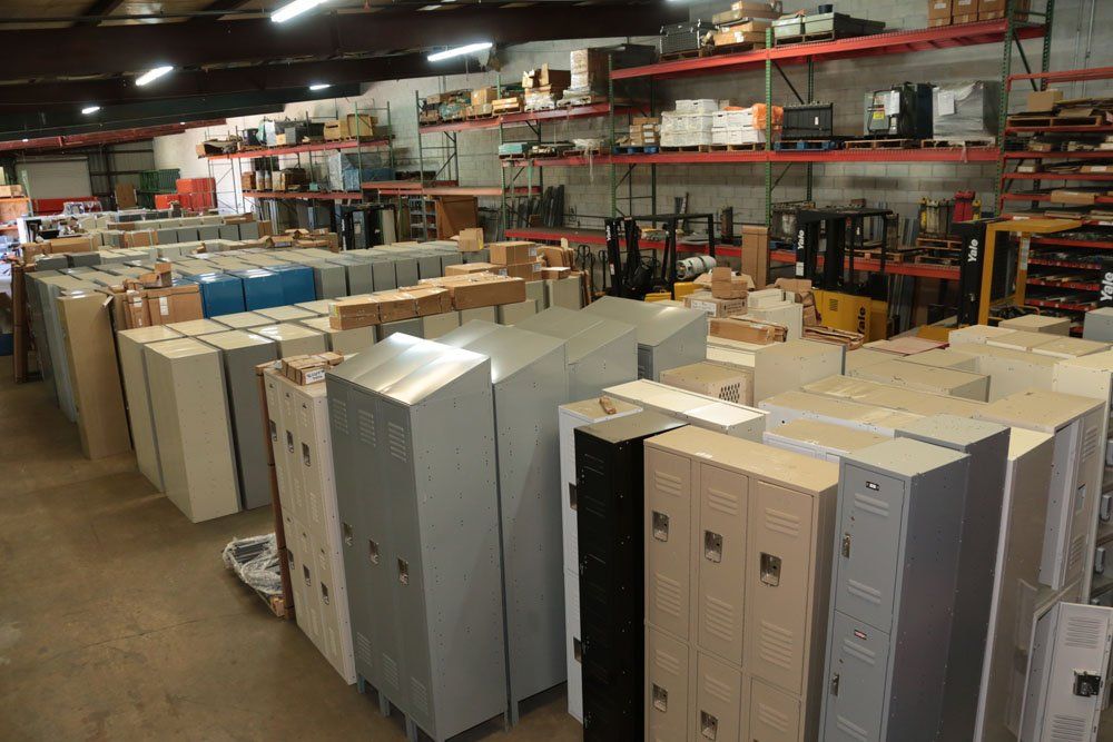 Metal Industrial Clean Lockers — Sanford, FL — Southern Storage Systems