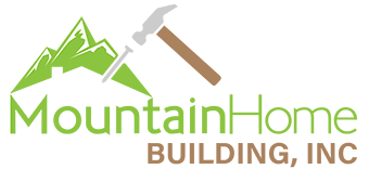 mountain home building logo
