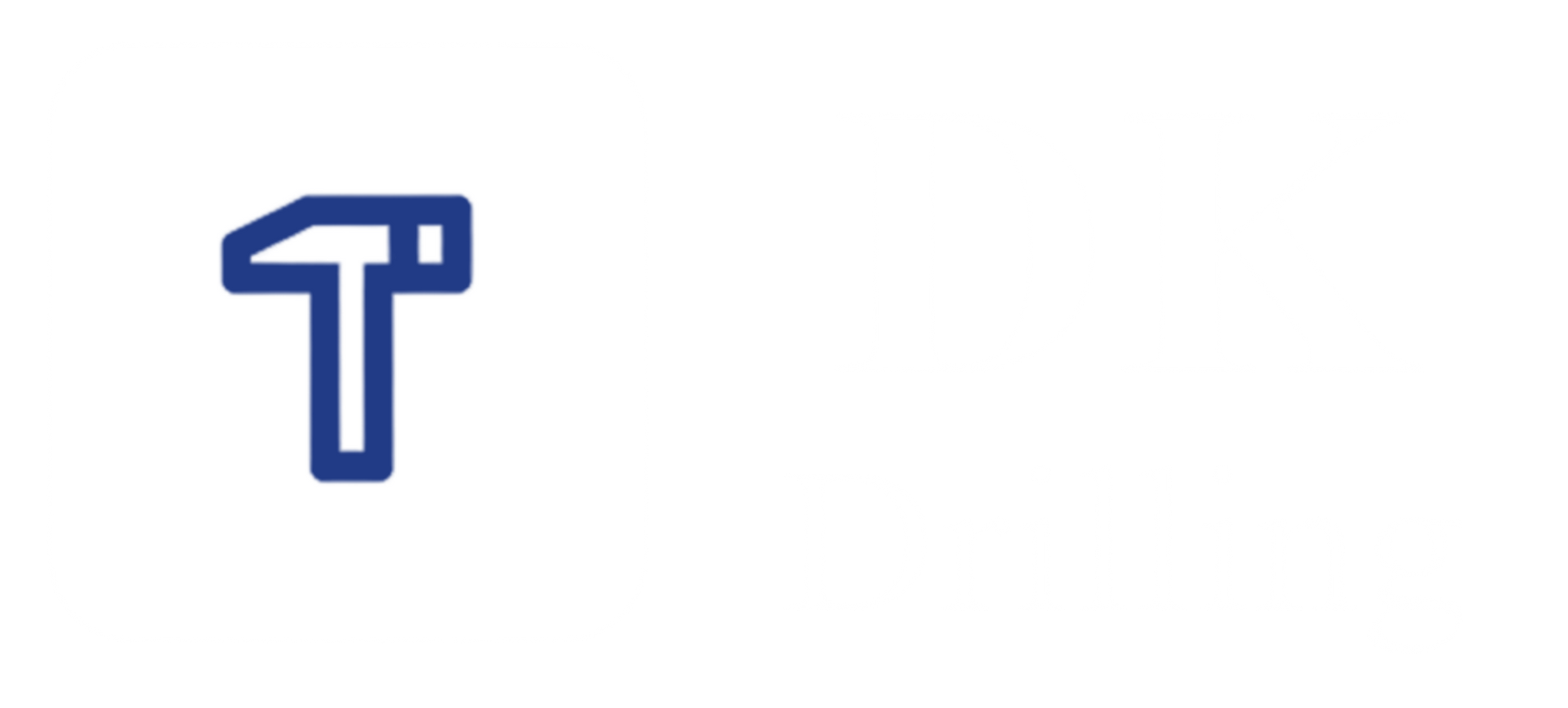 DK Drilling logo white version