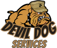 Devil Dog Services logo - veteran-owned dumpster rental Phoenix AZ