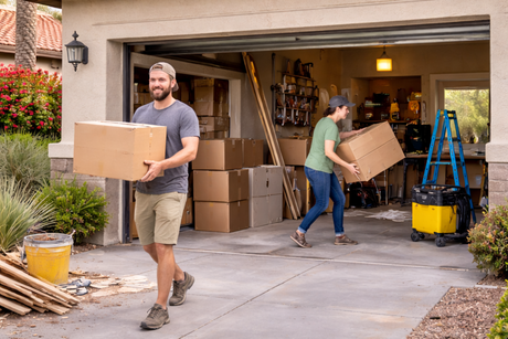 Residential dumpster rental for home cleanouts in Phoenix Metro Area