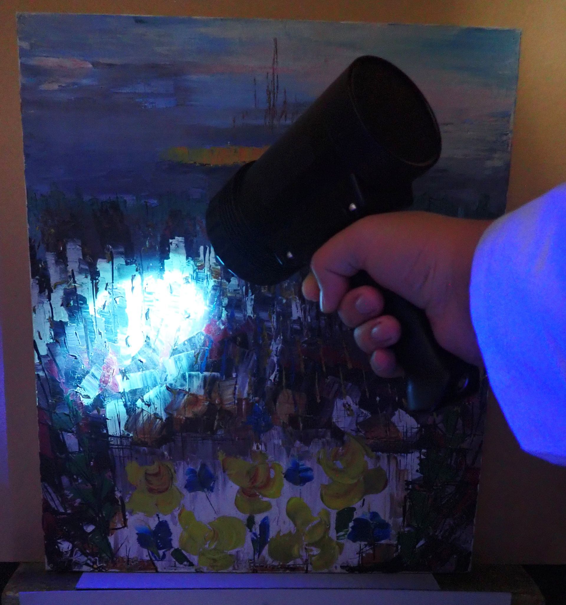 Examen technologique oeuvre d'art