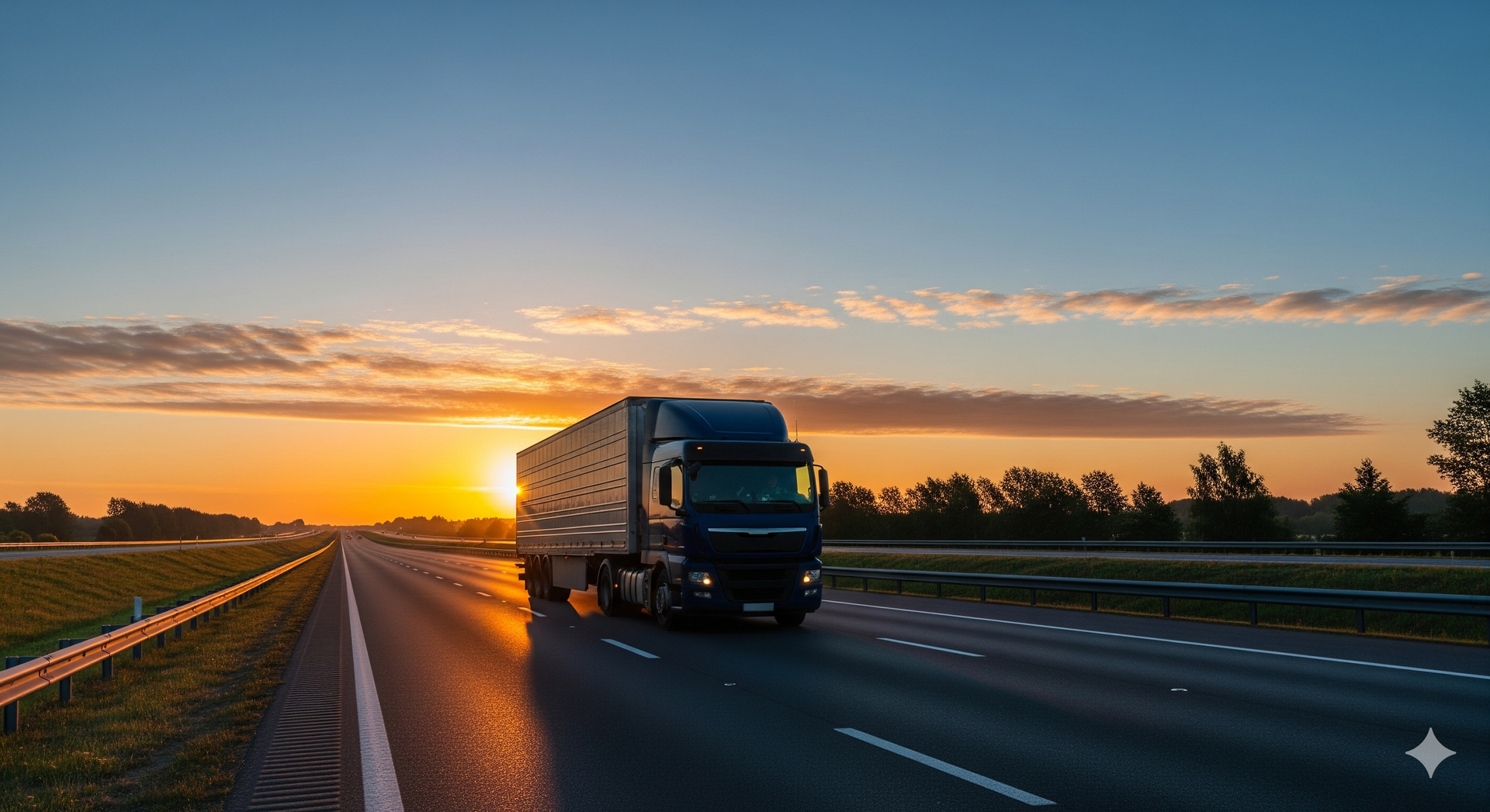 Ground shipping packages loaded on delivery truck for cost-effective shipping solutions