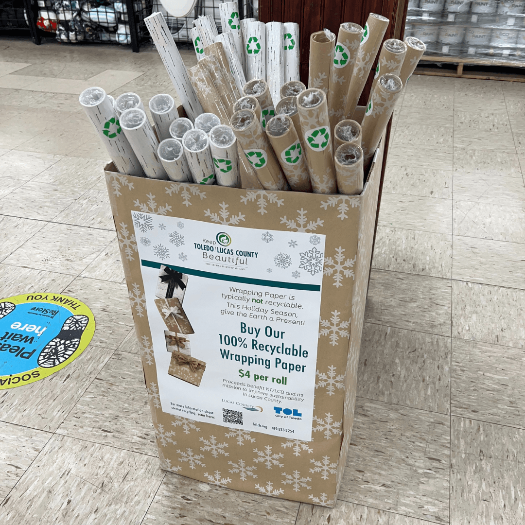Reduce, Reuse, Wrap! KT/LCB offering recyclable wrapping paper - Toledo  City Paper