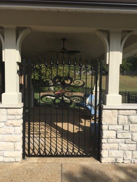 Custom Gate — St. Louis, MO — Tom Madden and Sons Construction