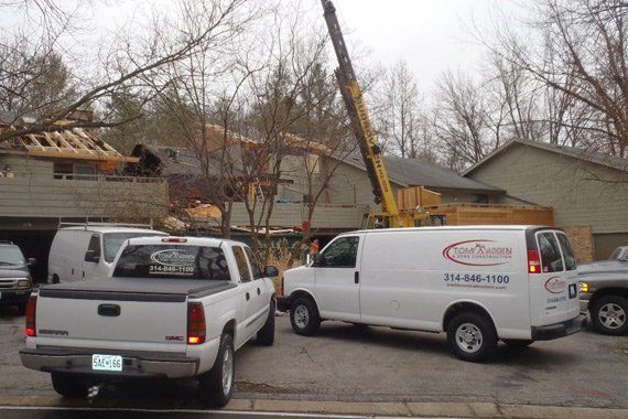 Fire, Storm And Water Damage Team — St. Louis, MO — Tom Madden and Sons Construction