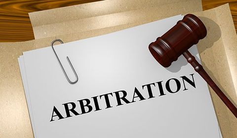 Arbitration title on legal documents Arbitration title on legal documents
