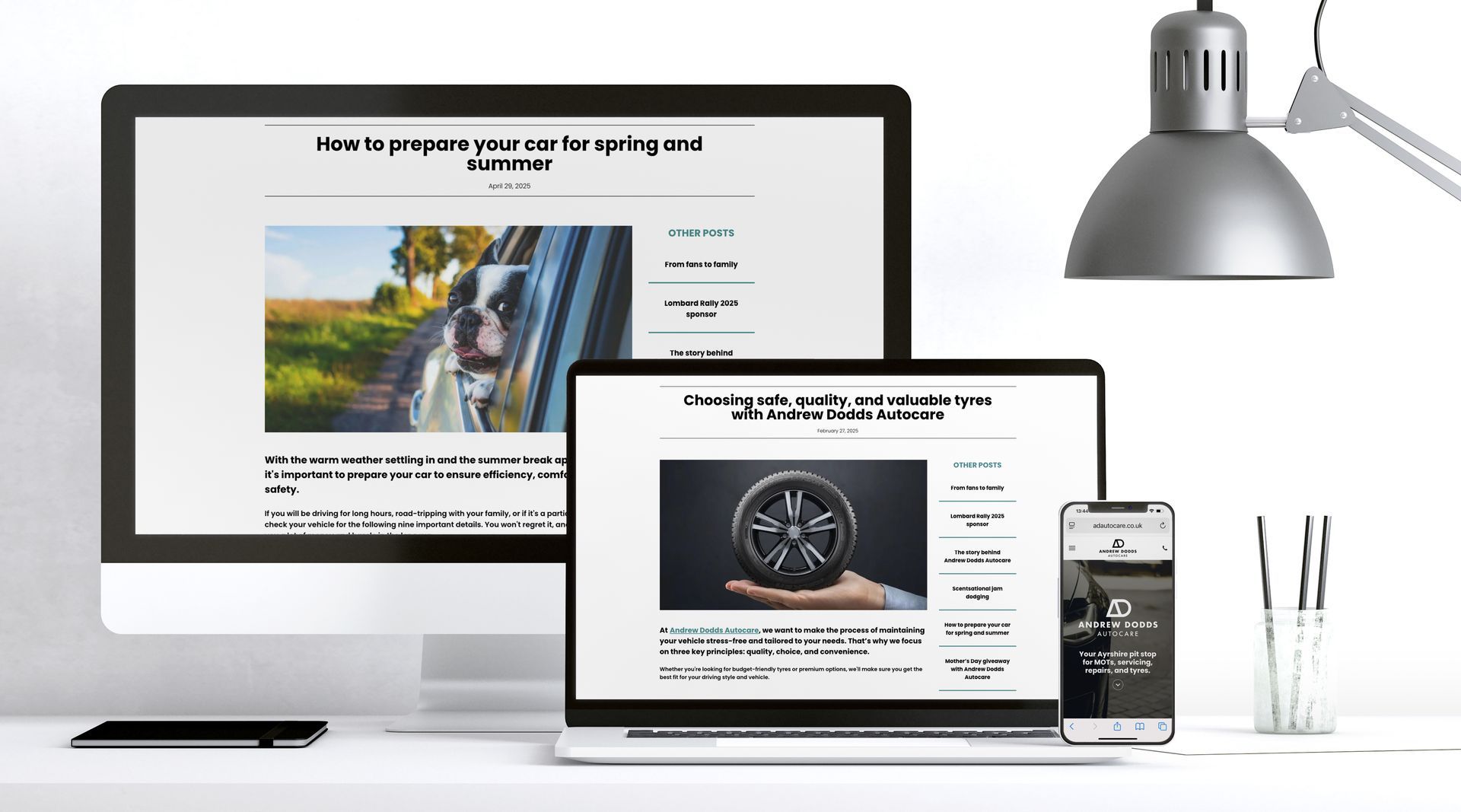 Blogs for car garage, written by freelance writer Ayr