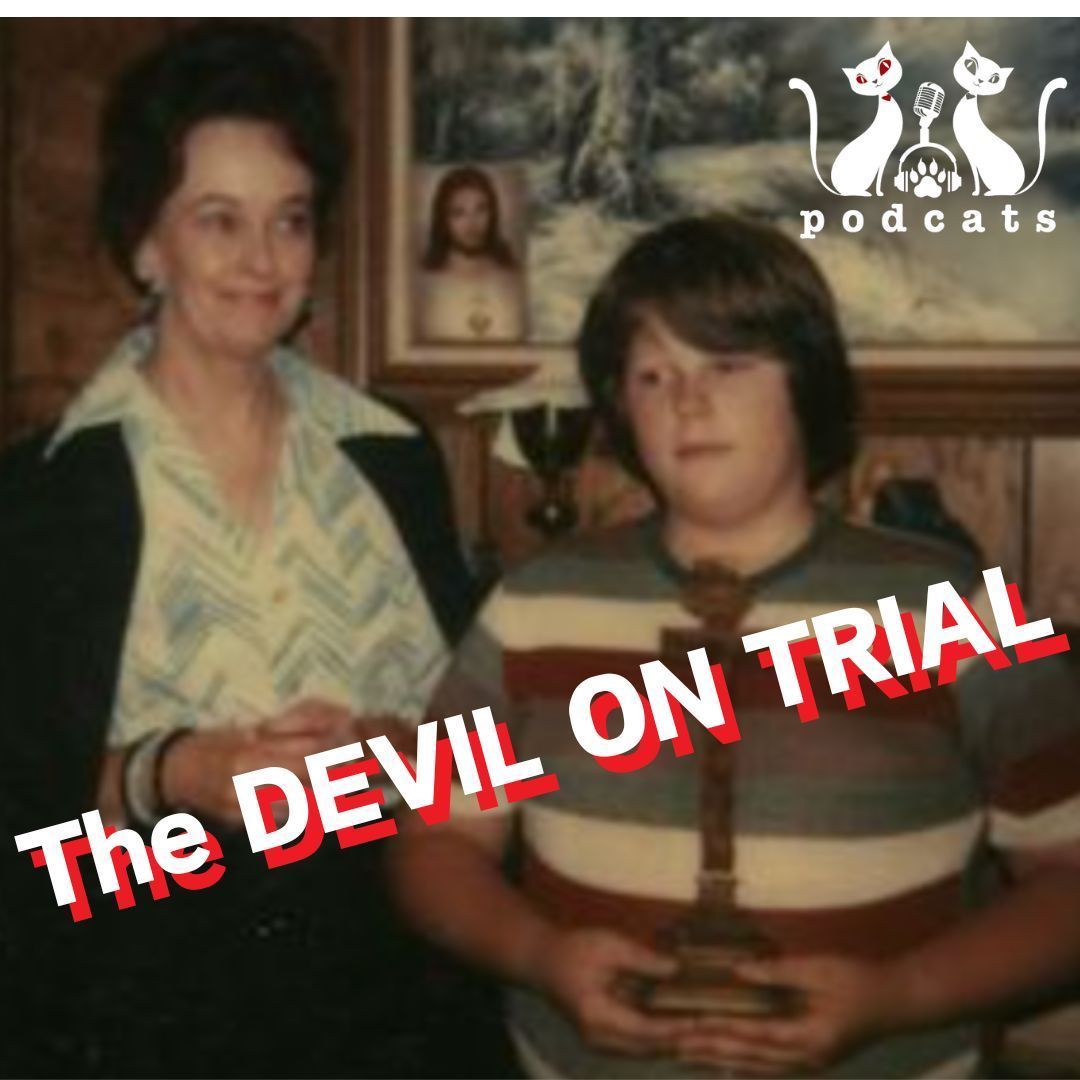 A woman and a boy are standing next to each other with the words