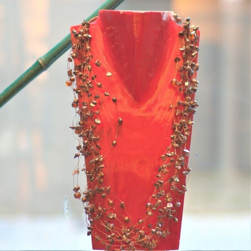 collana anallergica con vetro