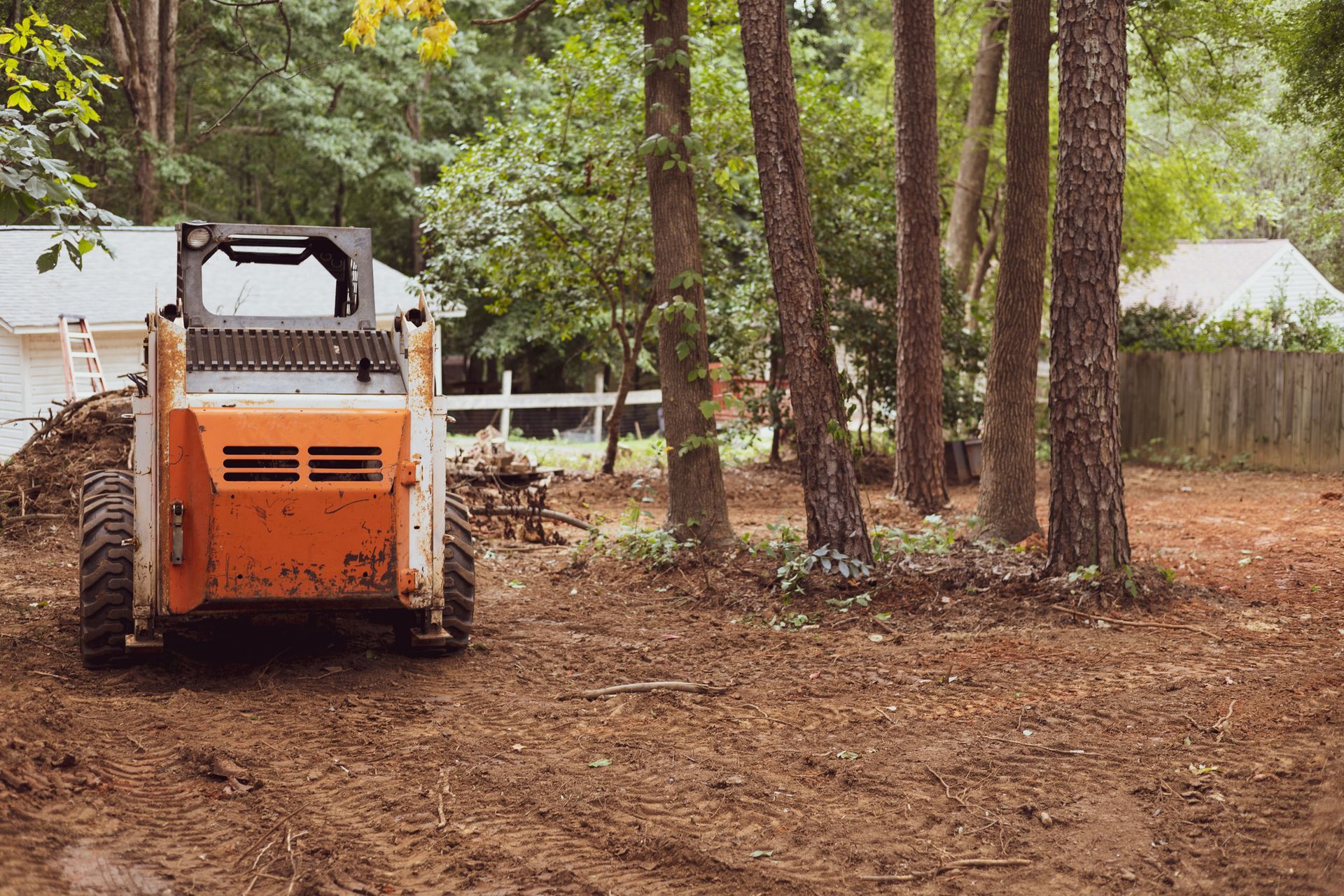 Skid Steer Loader Used For Cleared Land — Sanford, SC — Treemasters by Doc Locklear