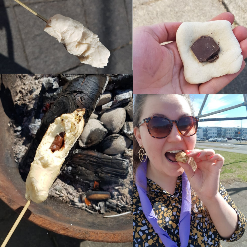 útieldun hike brauð