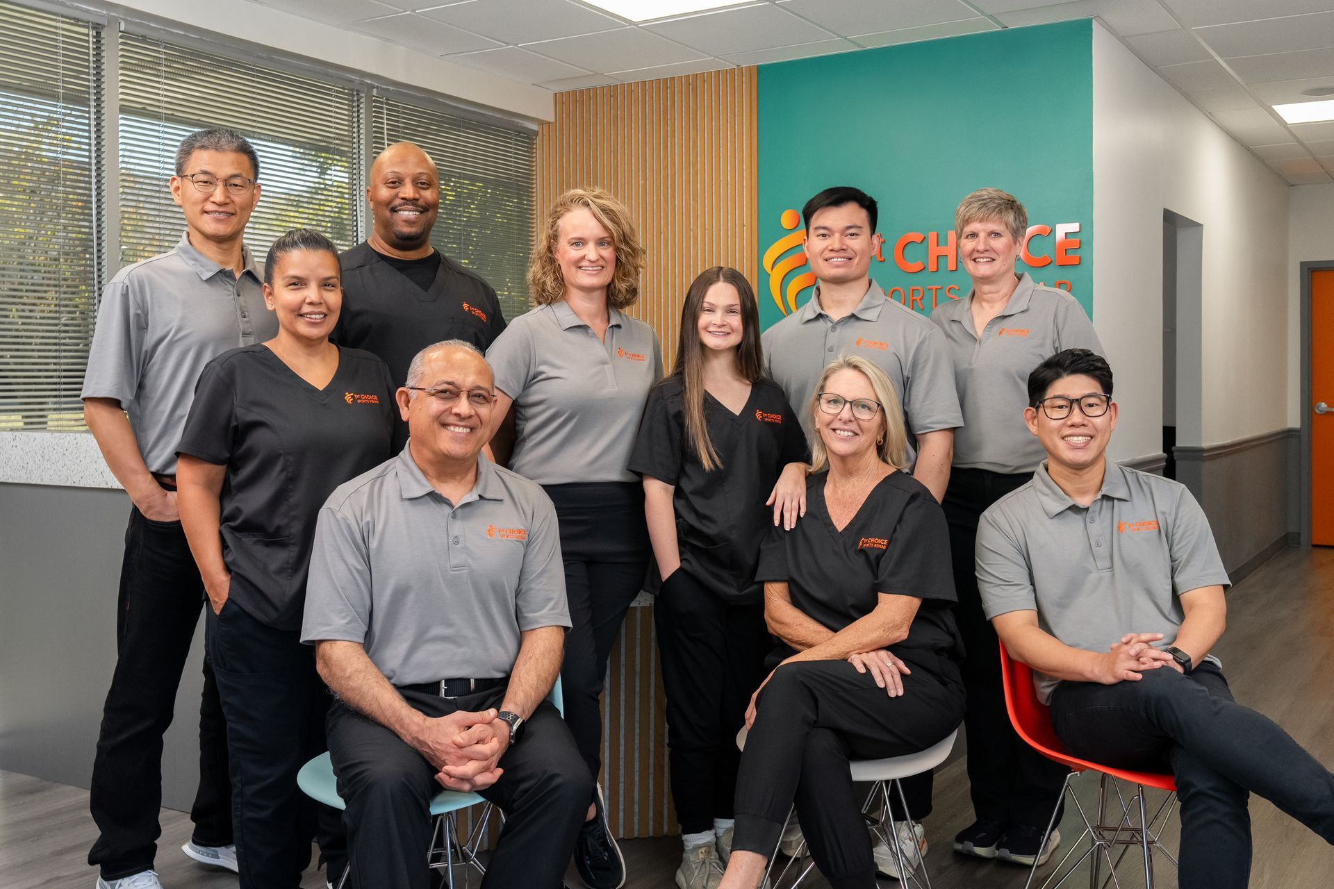 image of the team at 1st Choice Sports Rehab