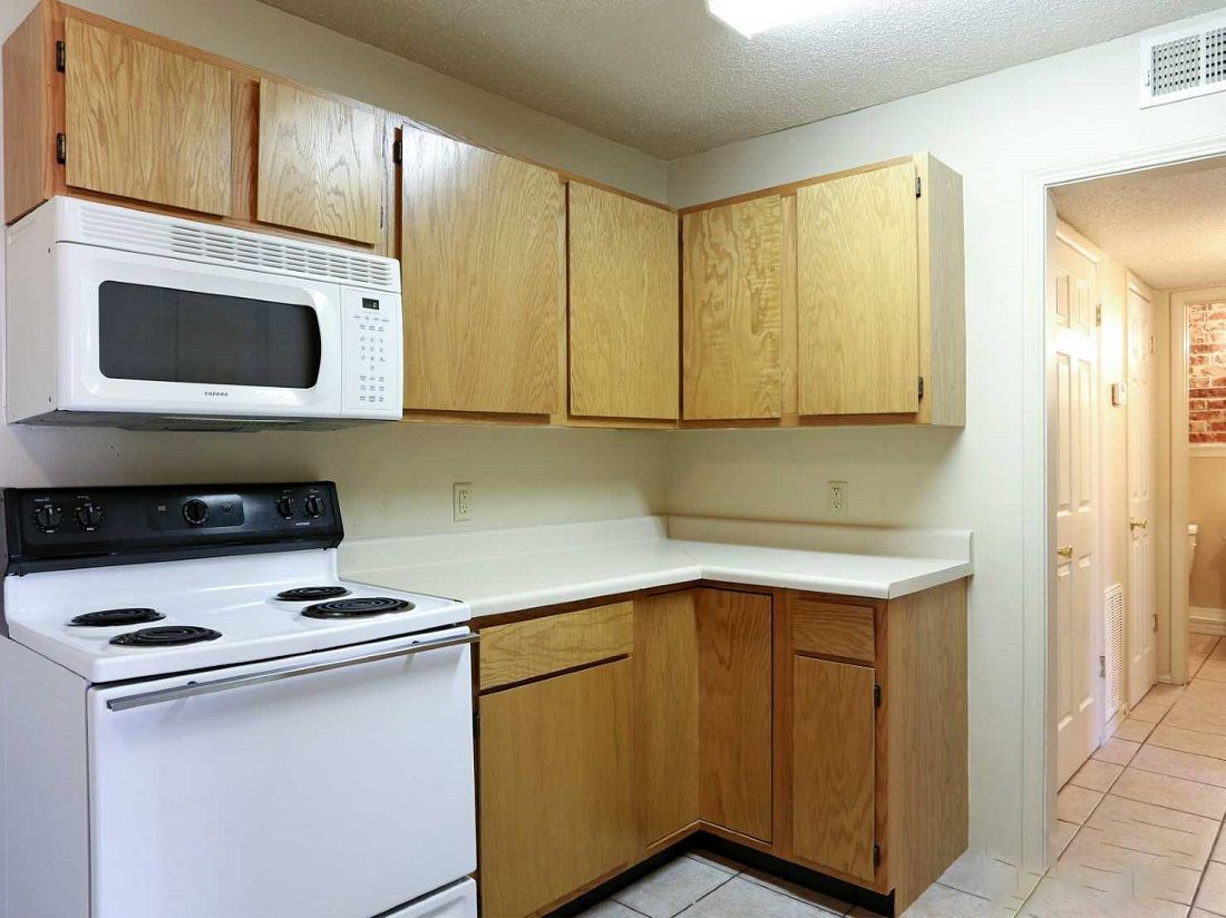 apartment kitchen stove