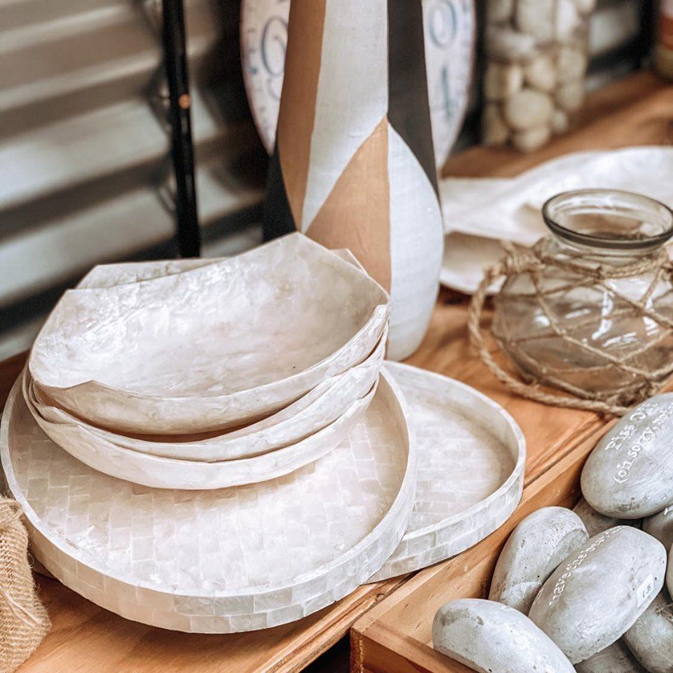 Shell Costal dishes decor in Adelaide