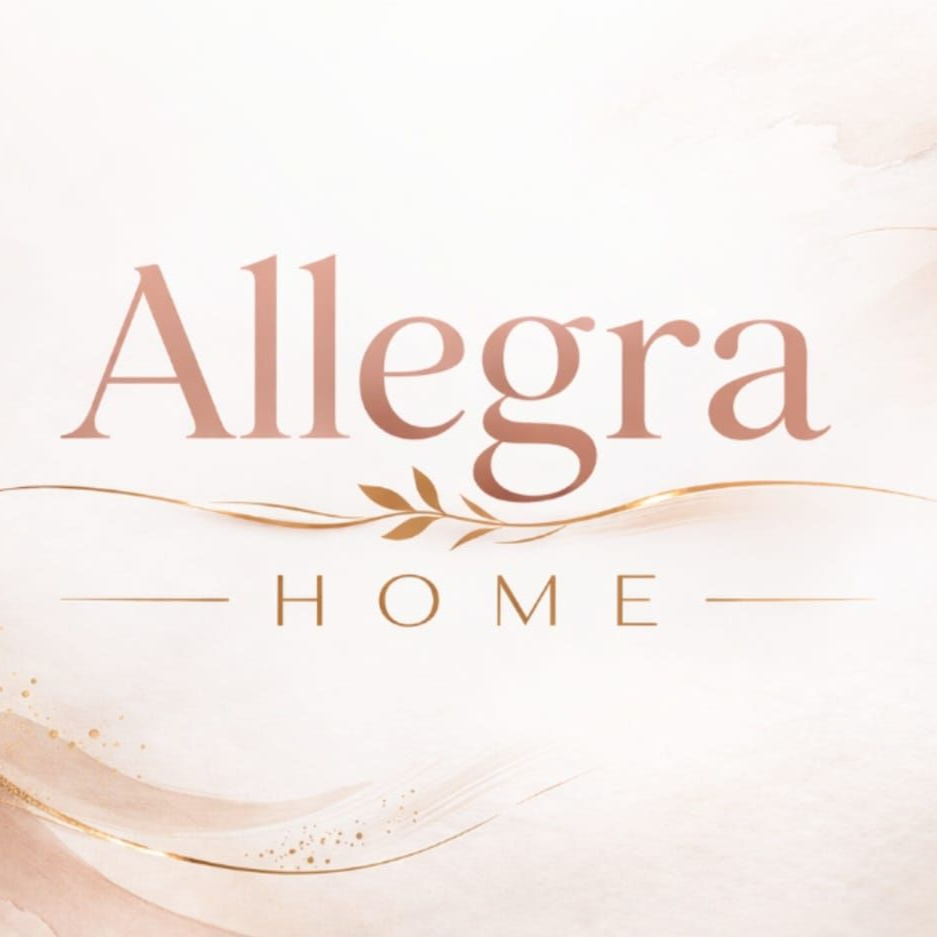 Elegante logotipo para Allegra Home en tipografía serif