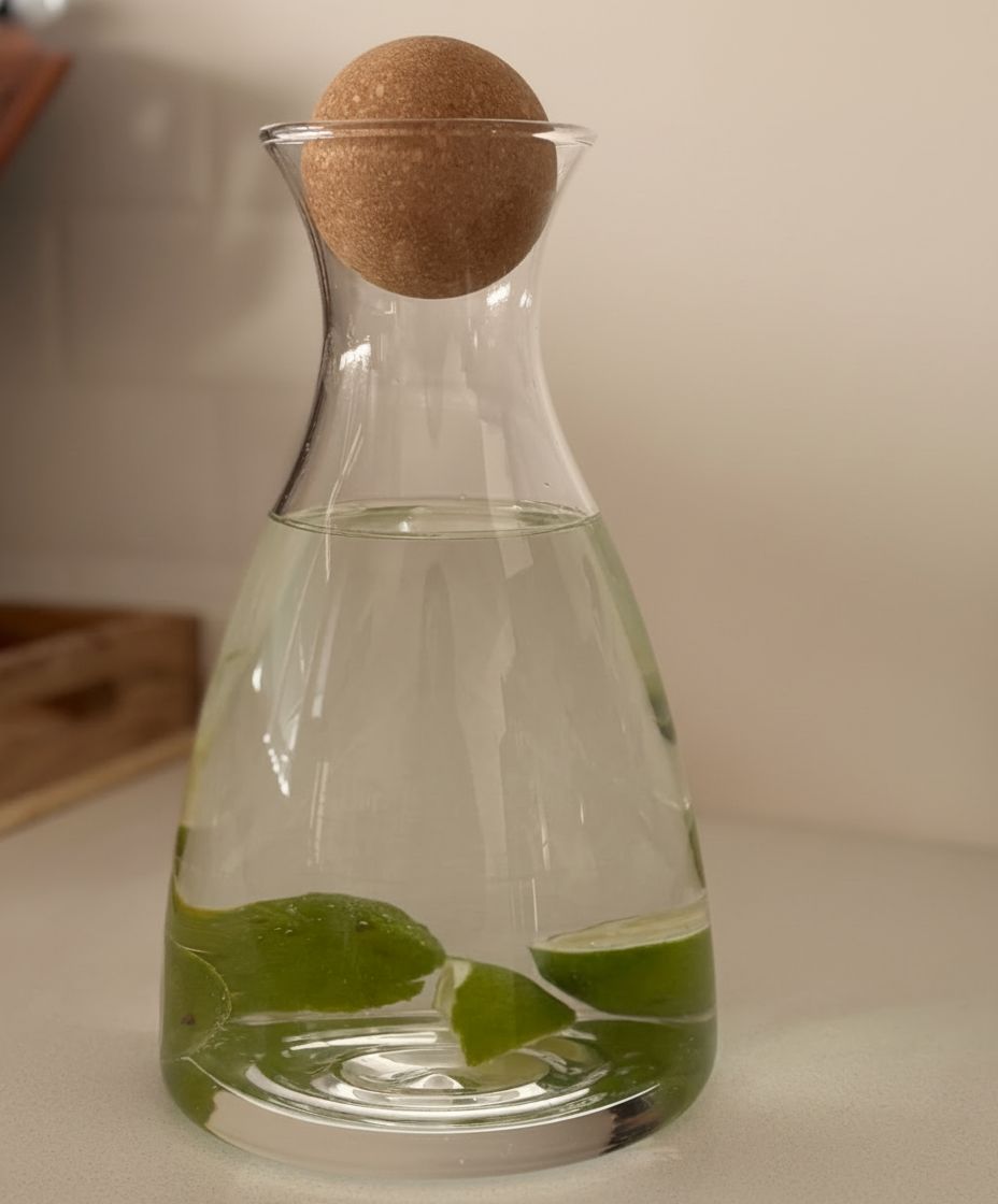 BOTELLÓN PREMIUM TAPA ESFERA DE CORCHO 1 litro