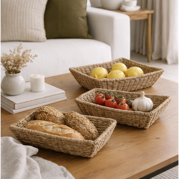 Bandejas seagrass set x3