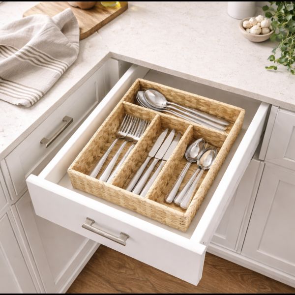 Cubiertero “África” Chico de Rattan