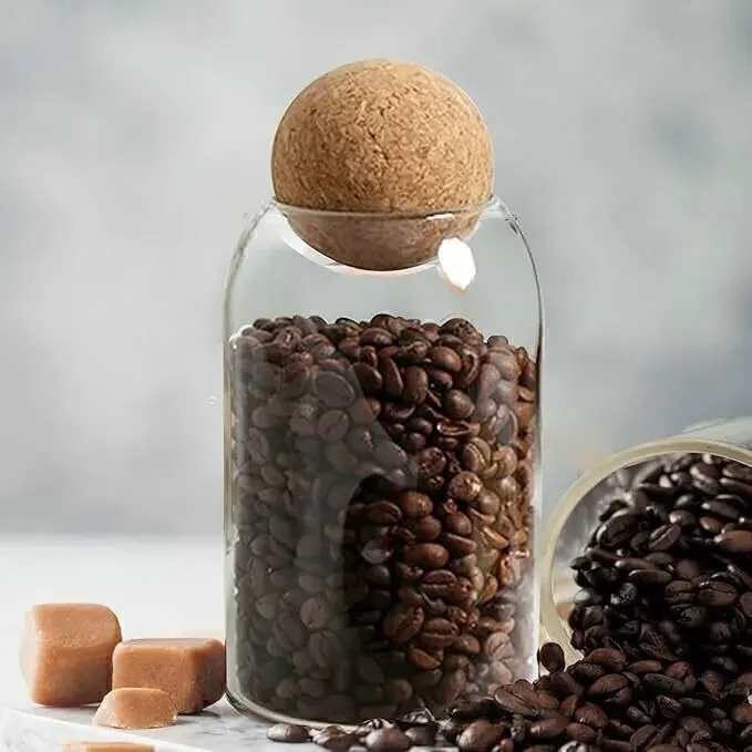 FRASCO DE VIDRIO ESFERA DE CORCHO 750ml