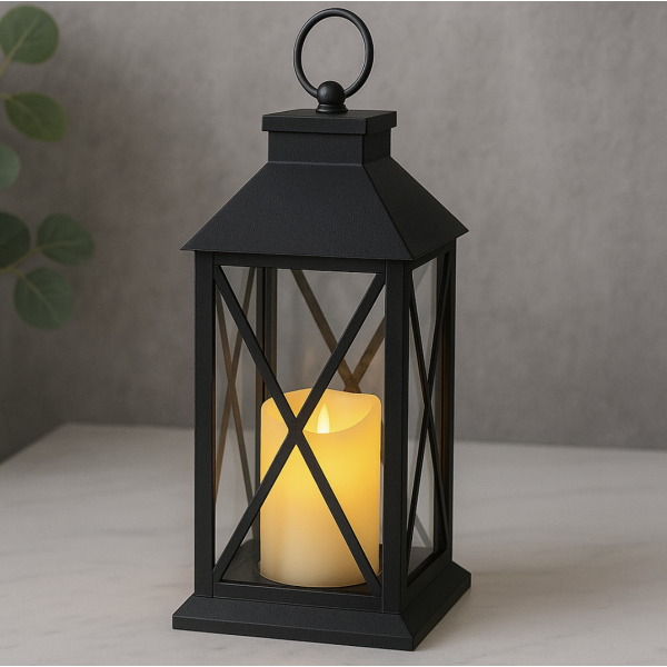 Fanal a pila Cruz negro