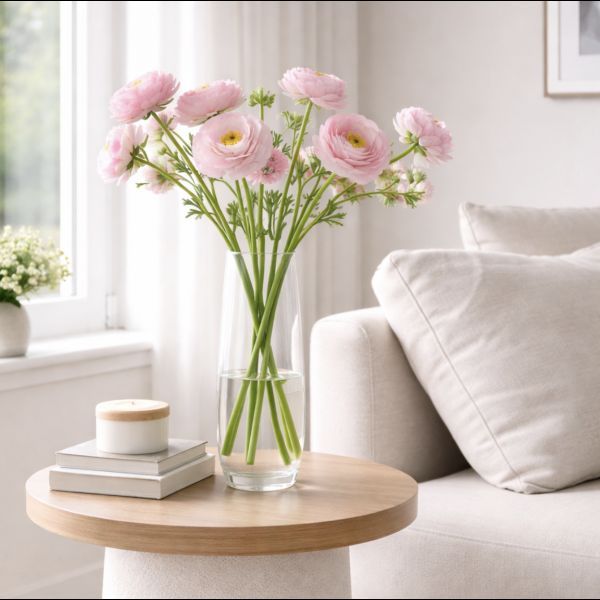 Florero de vidrio grande