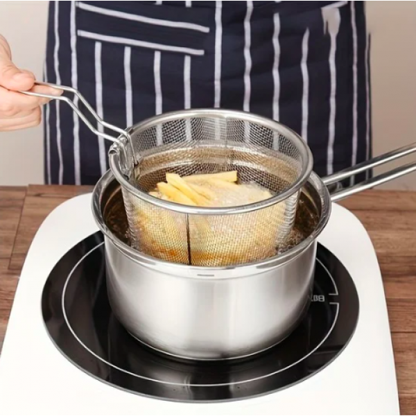 Freidora de mano redonda