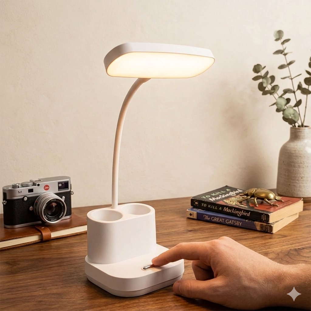 Lampara Velador Inalambrica Led de Escritorio