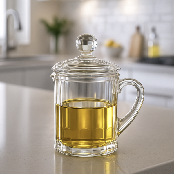 Jarrita de Acrílico con Tapa