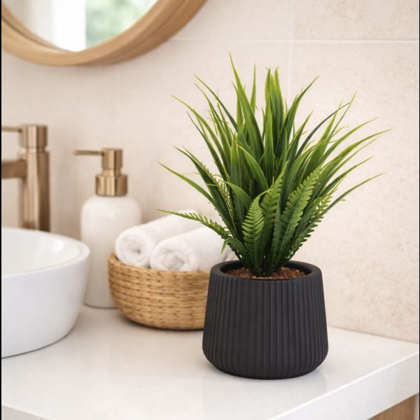 Planta maceta arficial 15*5