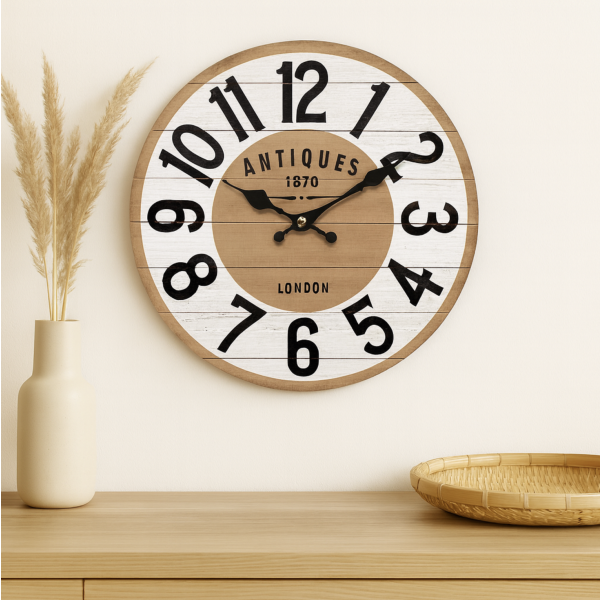 Reloj de Pared London Antiques - Calidez en cada hora