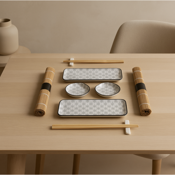Set de Sushi para 2 – Rectangular Completo