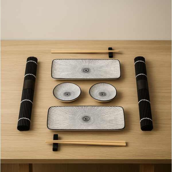 Set de Sushi para 2 – Rectangular Completo