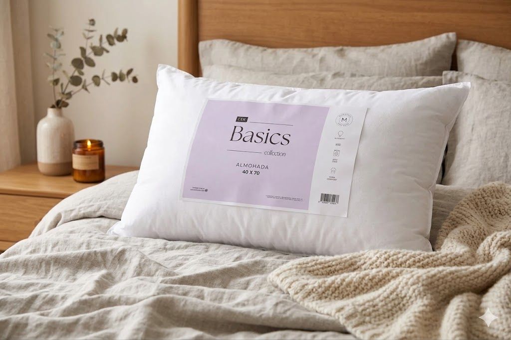 Almohada Suave Basics 40x70 cm - Hipoalergénica