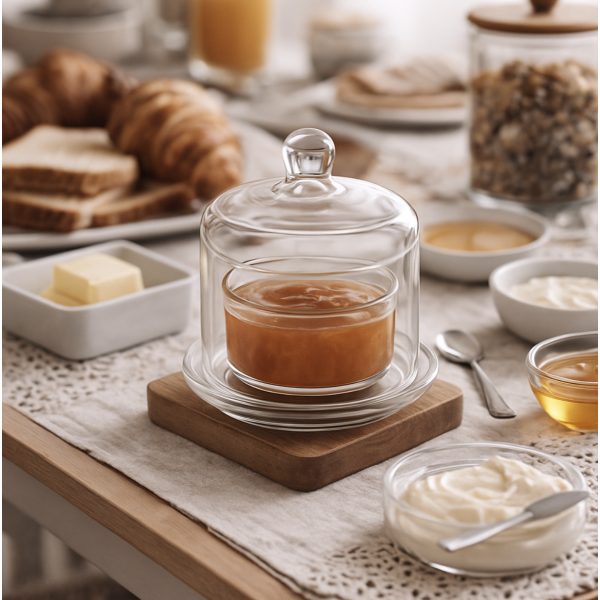 Campana de Vidrio Gourmet 10x5 cm