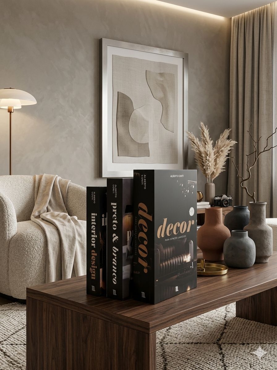 Set de Libros Decorativos 