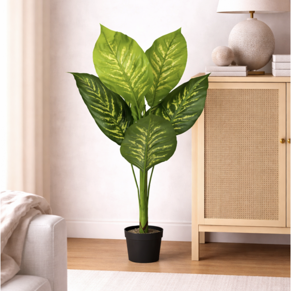 Planta y maceta arbol artificial 1 mt