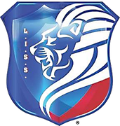 Blue shield logo with lion's head,
