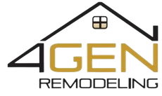 A logo for a company called 4gen remodeling