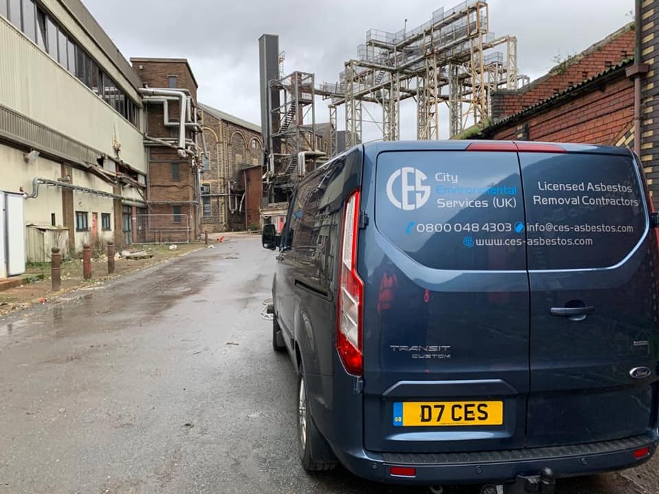 City Environmental Services van parked outside a domestic property