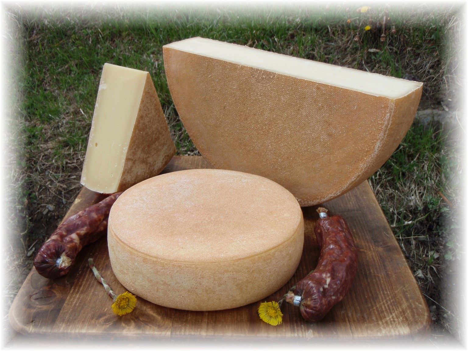 Vieux fromage, fromage mi-gras de la Ferme des Trontières à Randogne - Crans-Montana