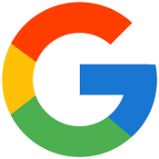 Google logo featuring a stylized letter 