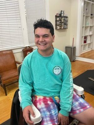 Happy Teenage Client — New Orleans, LA — Bad Habit Barber Shop