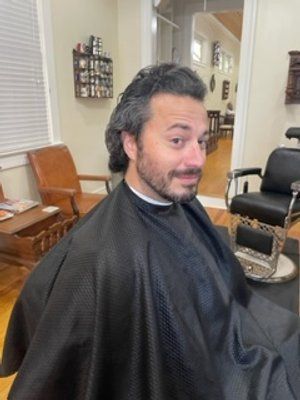 Before Guy In Light Green Shirt Haircut — New Orleans, LA — Bad Habit Barber Shop