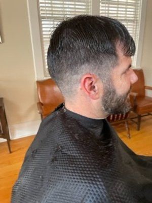 Before Funky Haircut — New Orleans, LA — Bad Habit Barber Shop