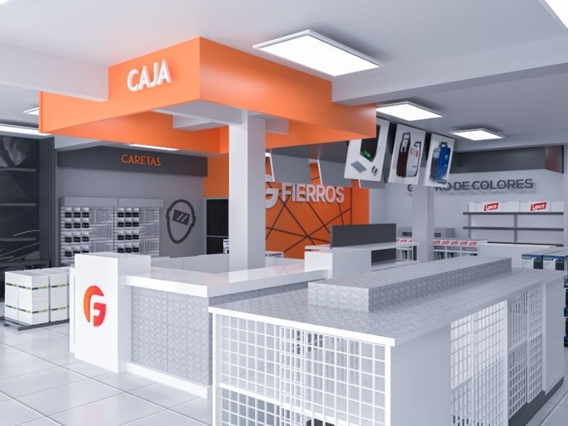 proyecto stand comercial