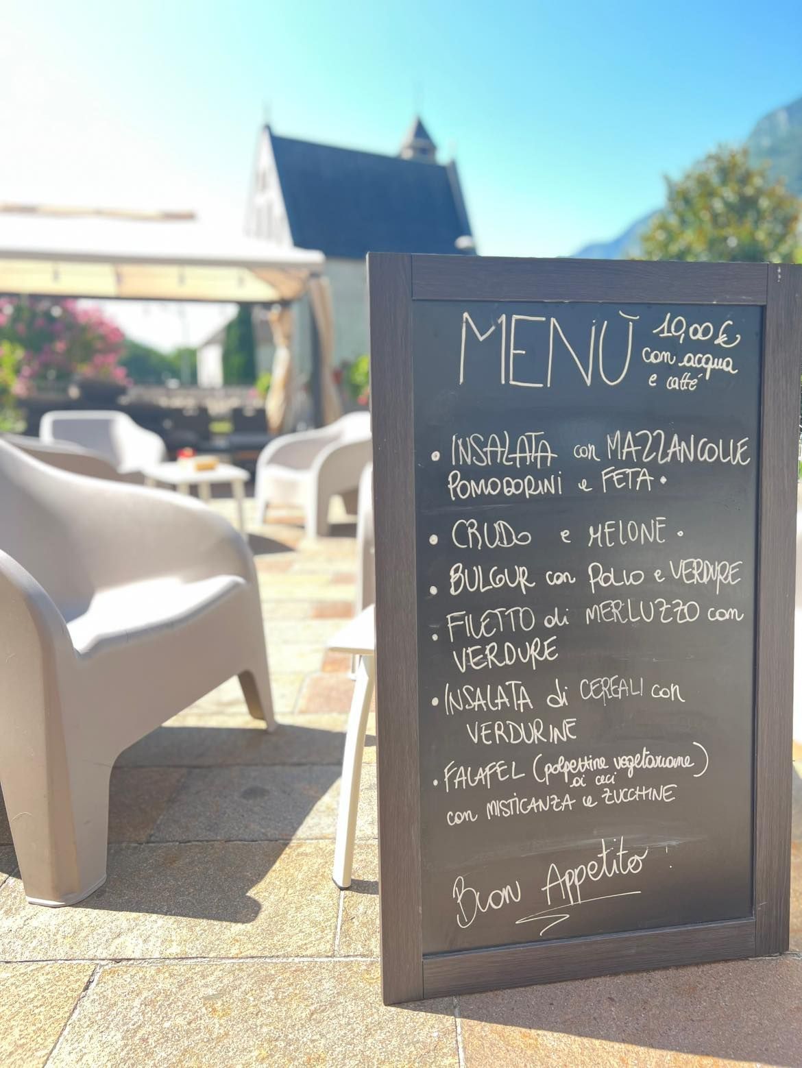 menu pranzo
